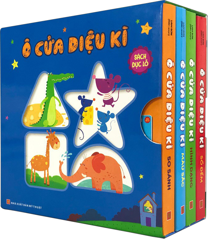 Boxset Sách Đục Lỗ - Ô Cửa Kì Diệu (Hộp 4 Cuốn) (Tái Bản 2026) - Ảnh 2