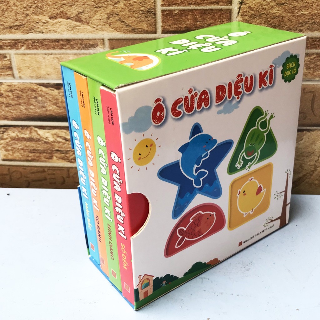 Boxset Sách Đục Lỗ - Ô Cửa Kì Diệu (Hộp 4 Cuốn) (Tái Bản 2026) - Ảnh 3