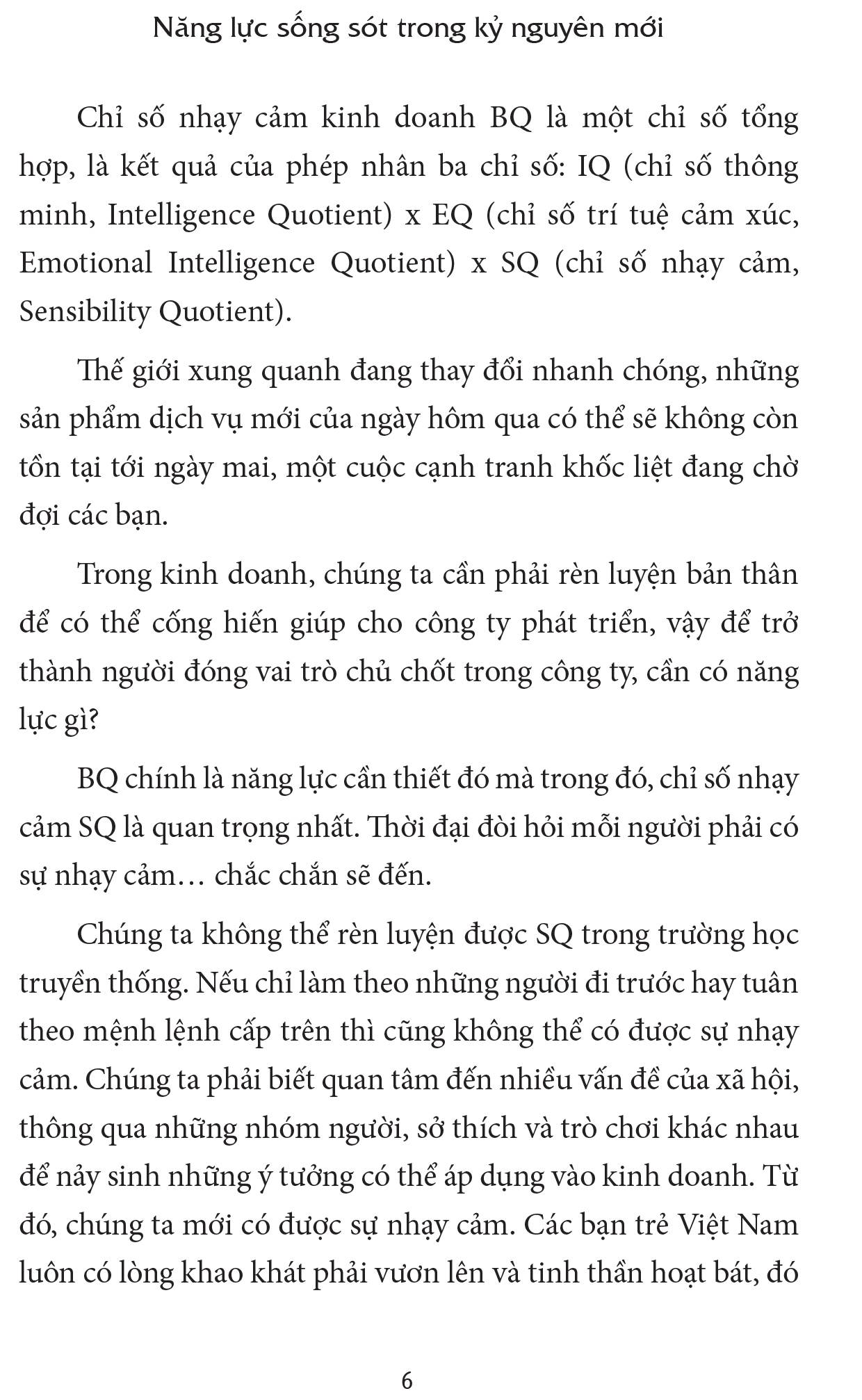 BQ - Năng Lực Sống Sót Trong Kỷ Nguyên Mới - Ảnh 4