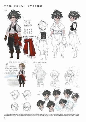 bravely default ii design works the art of bravely 201x - 2021 - Ảnh 7