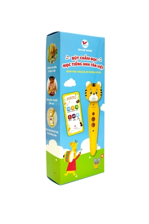 bút chấm đọc-học tiếng anh - đánh thức năng lực phi thường từ trẻ thơ - bút hình hổ (dành cho trẻ từ 0 đến 10 tuổi) - Ảnh 3