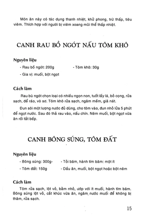 các món ăn có ích cho người bệnh đường hô hấp (tái bản 2015) - Ảnh 26