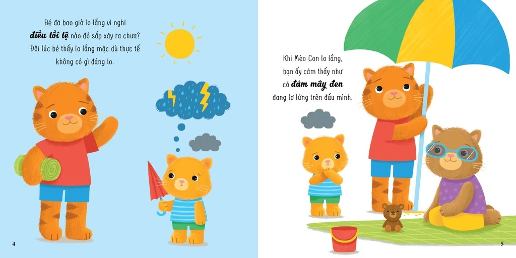 Cảm Xúc Của Mình - Mình Lo Lắng - Bìa Cứng - Ảnh 4