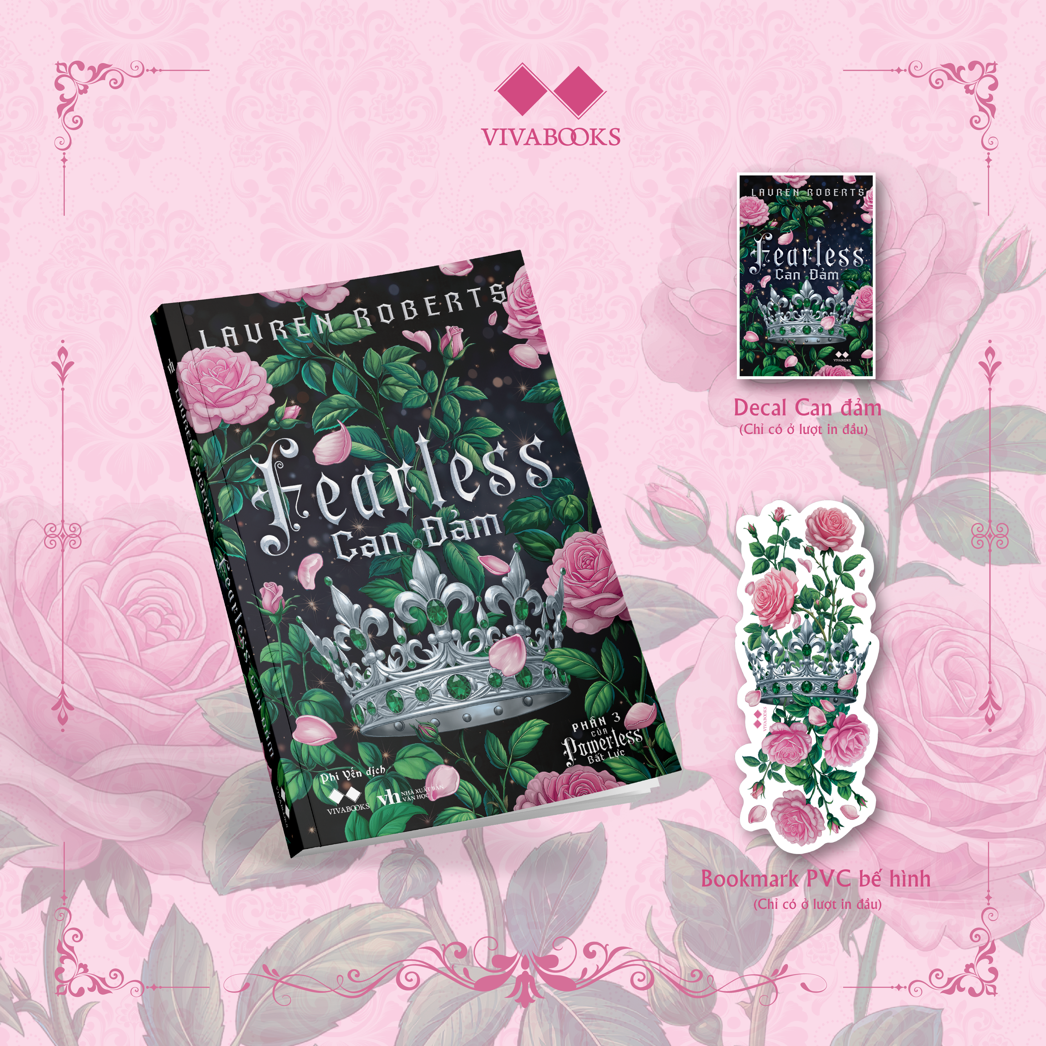 Can Đảm - Fearless - Tặng Kèm Bookmark Hoa Hồng + Decal 7 Màu - Ảnh 2