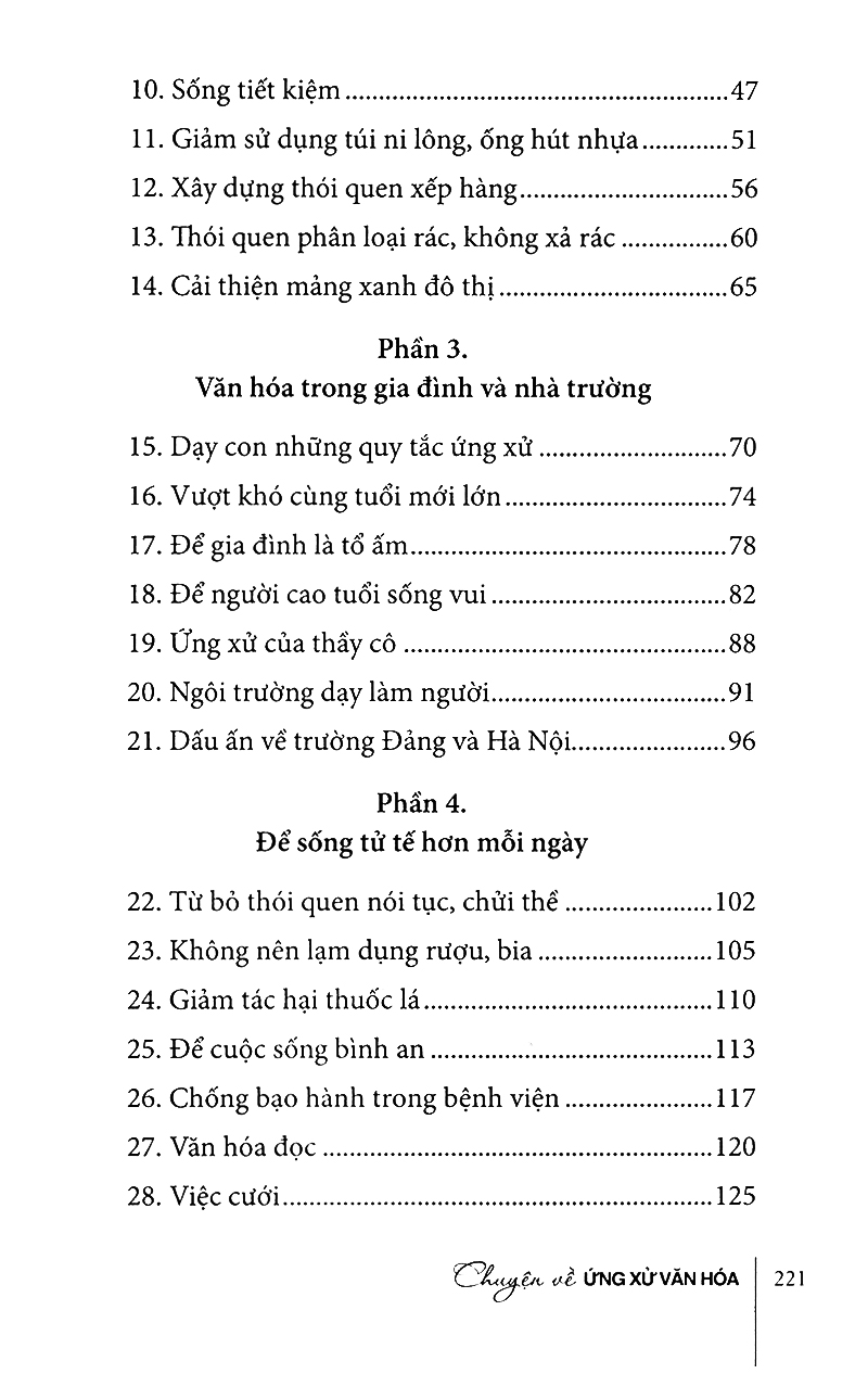 chuyện về ứng xử văn hóa - Ảnh 18