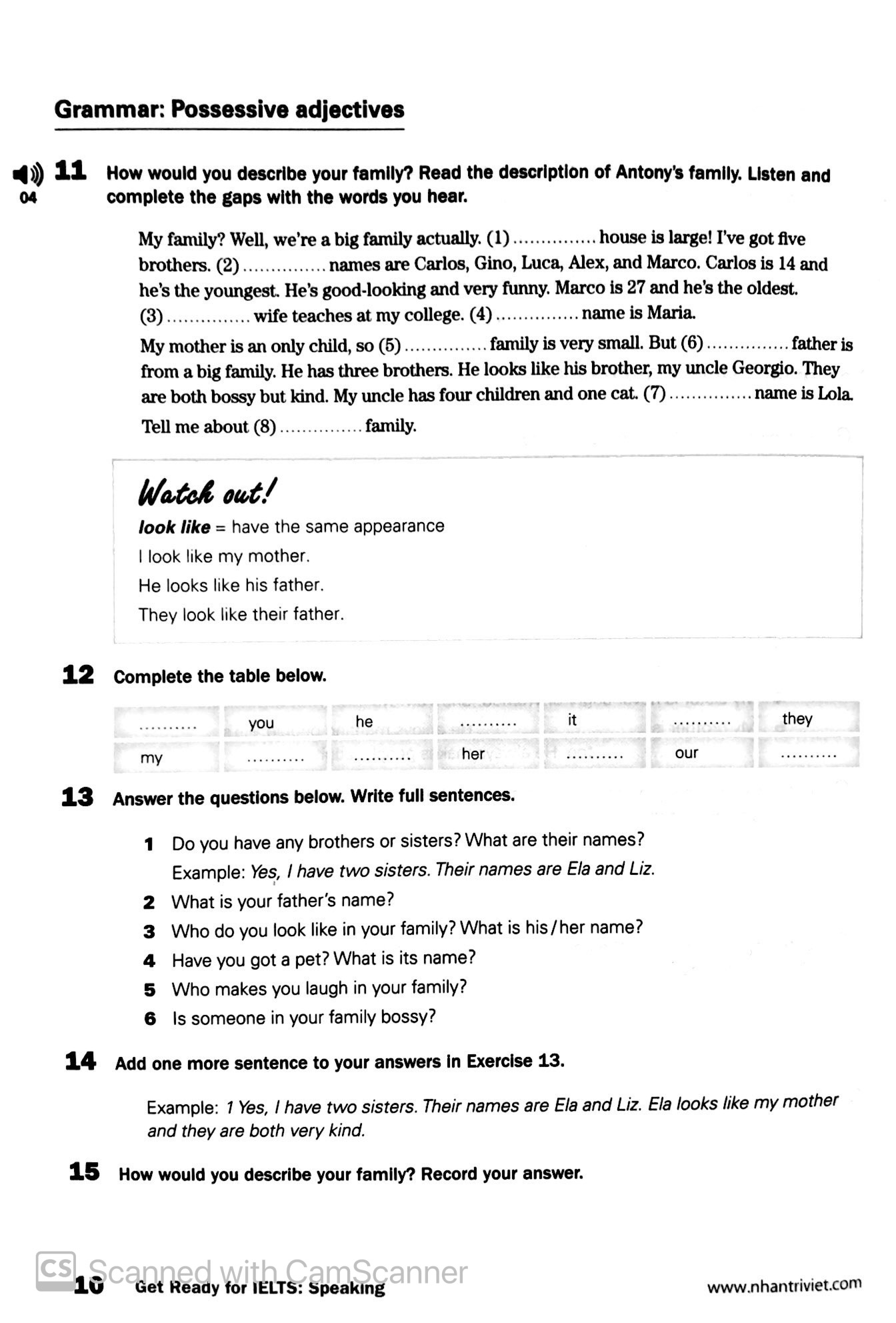 collins - get ready for ielts - speaking - pre-intermediate a2+ (tái bản 2023) - Ảnh 5