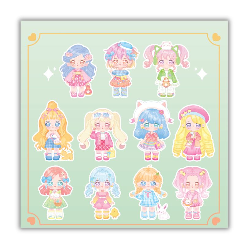 Công Chúa Chibi Tập Phối Đồ - Váy Hồng Ngọt Ngào - Ảnh 10
