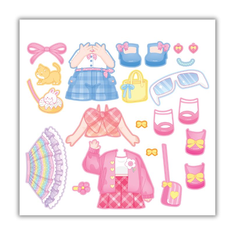 Công Chúa Chibi Tập Phối Đồ - Váy Hồng Ngọt Ngào - Ảnh 8