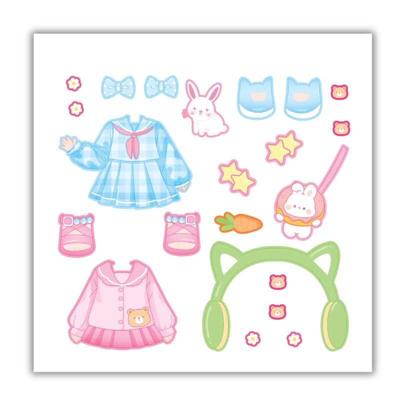 Công Chúa Chibi Tập Phối Đồ - Váy Hồng Ngọt Ngào - Ảnh 9