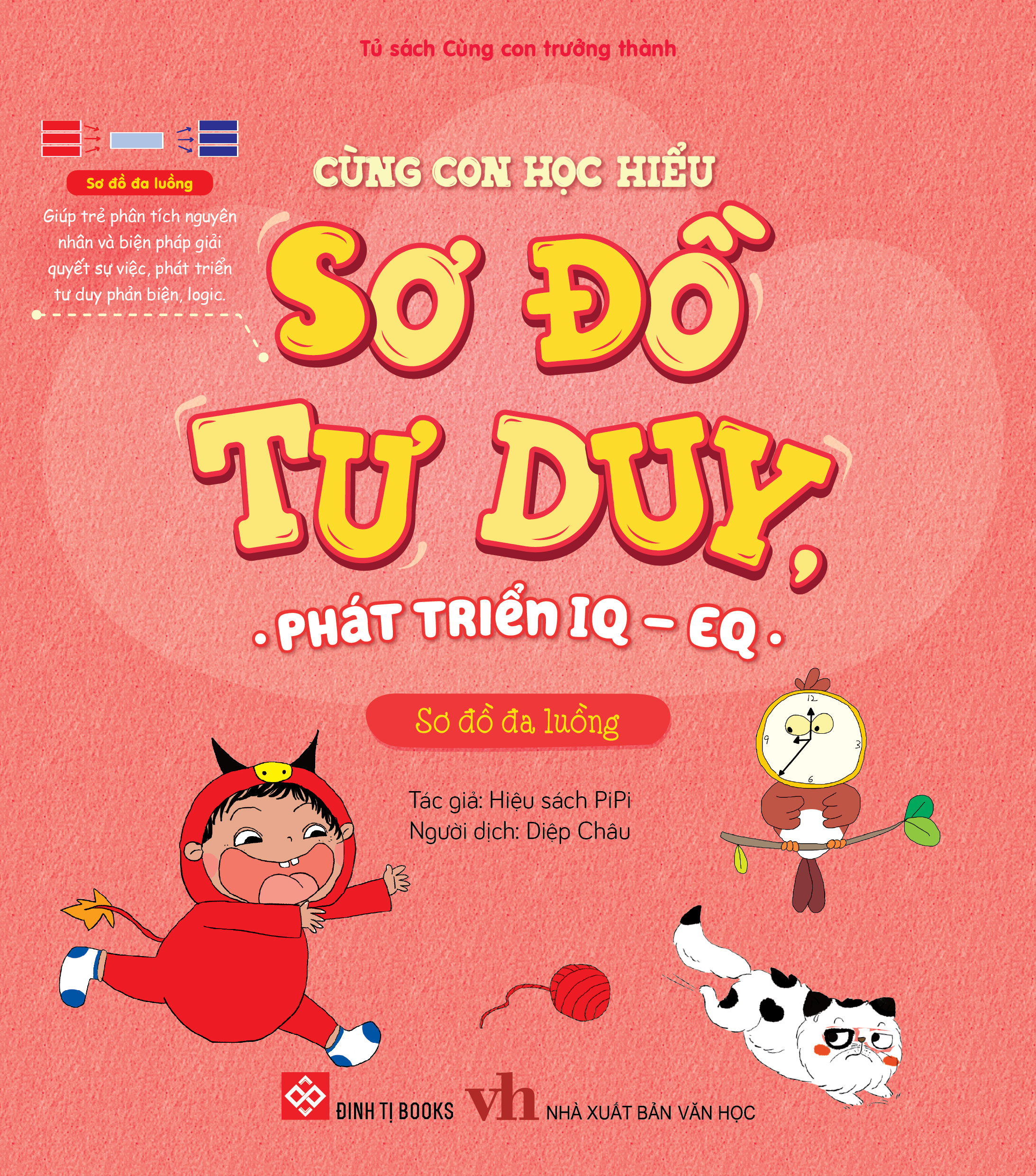 cùng con học hiểu sơ đồ tư duy, phát triển iq-eq - sơ đồ đa luồng - Ảnh 2