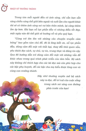 cùng trẻ lớn lên với những câu chuyện truyền cảm hứng - nhật ký trưởng thành - đọc sách là một niềm vui - Ảnh 4
