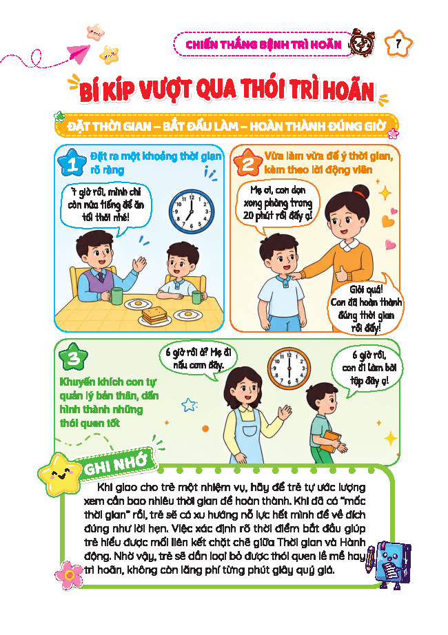 Đắc Nhân Tâm Cho Trẻ Em - Chiến Thắng Bệnh Trì Hoãn - Phiên Bản Truyện Tranh - Ảnh 7