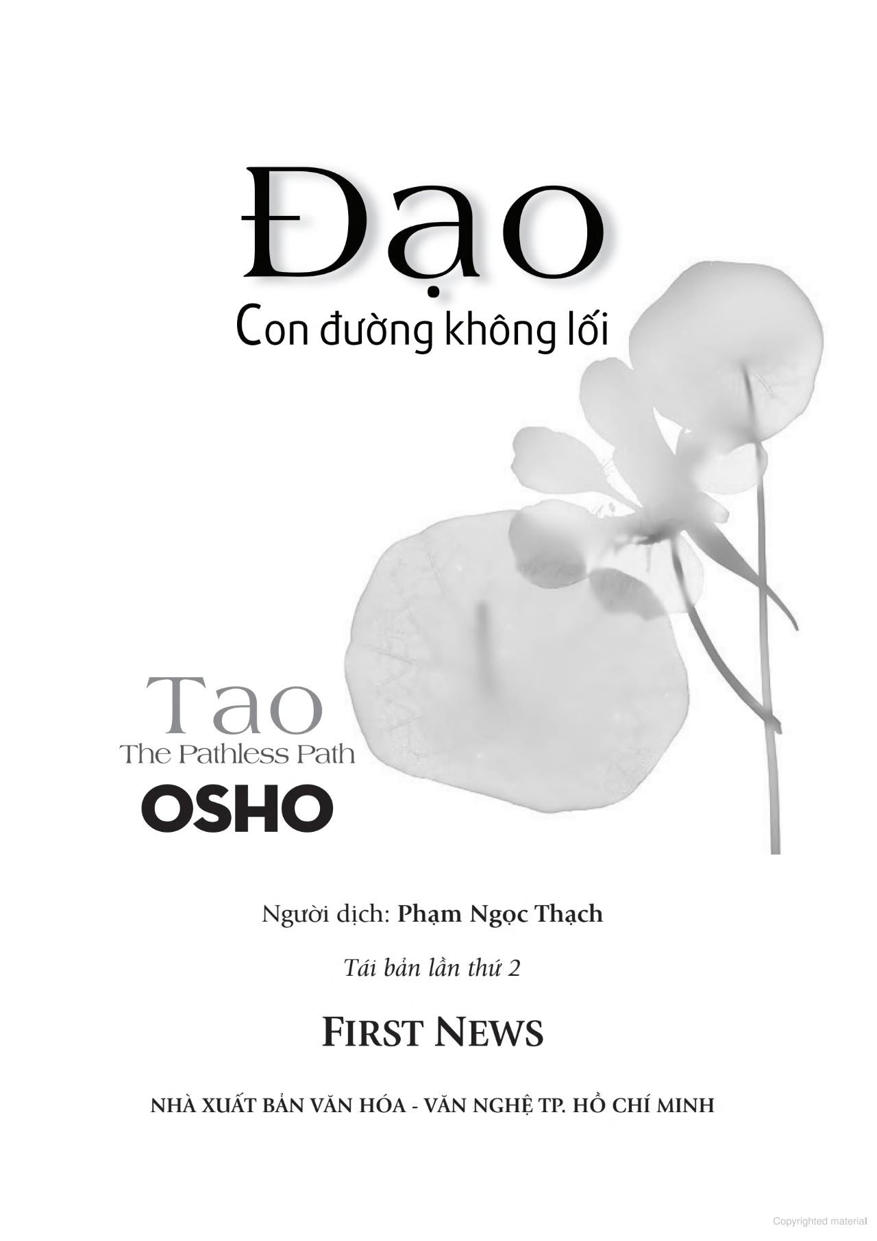 đạo - con đường không lối (tái bản 2022) - Ảnh 3