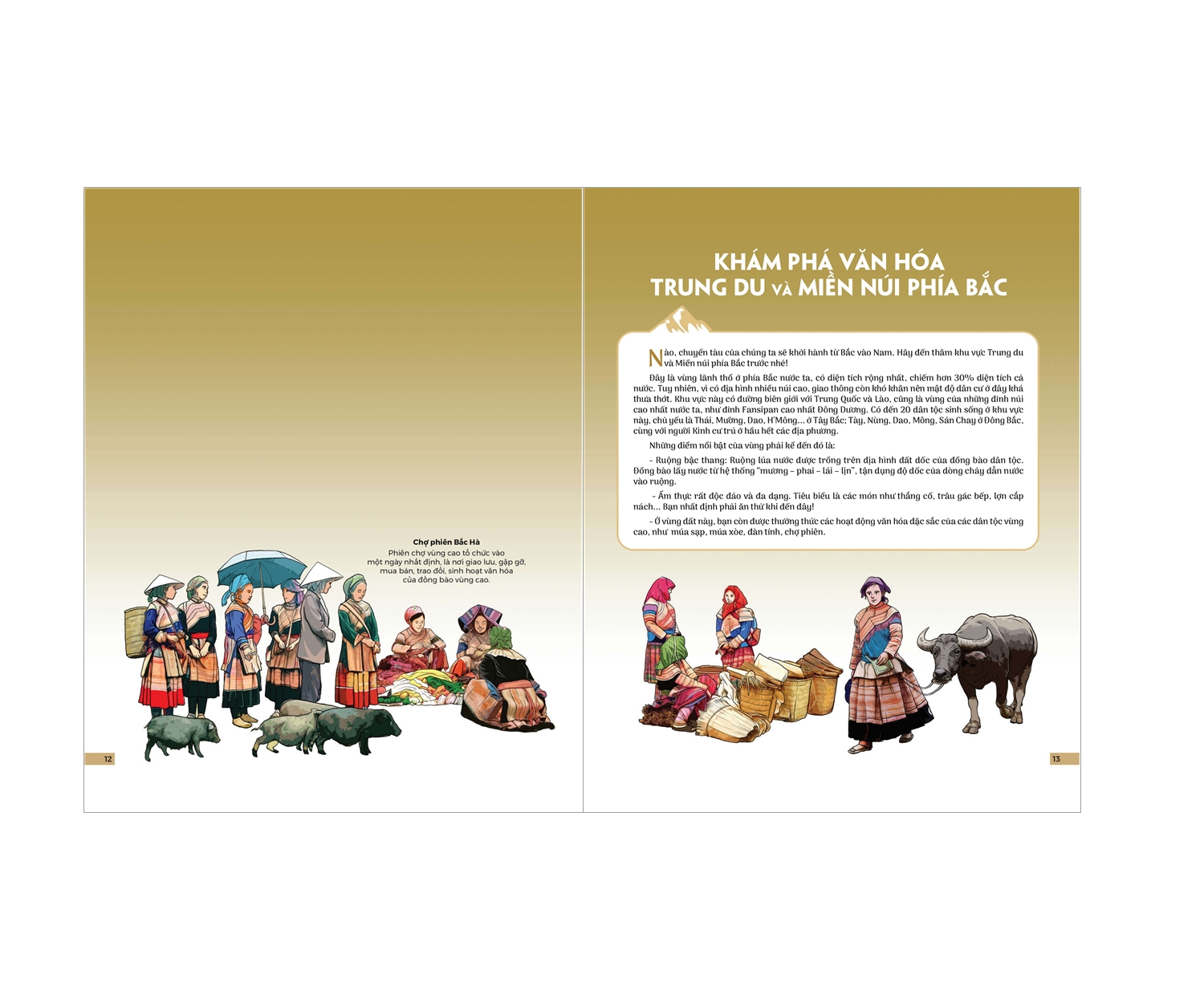 Bộ Đất Nước Gấm Hoa - Atlas Việt Nam - Ấn Bản Lưu Dấu 63 Tỉnh Thành - Bìa Cứng - Ảnh 14