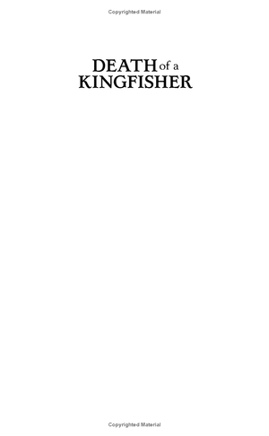 death of a kingfisher (hamish macbeth) - Ảnh 2
