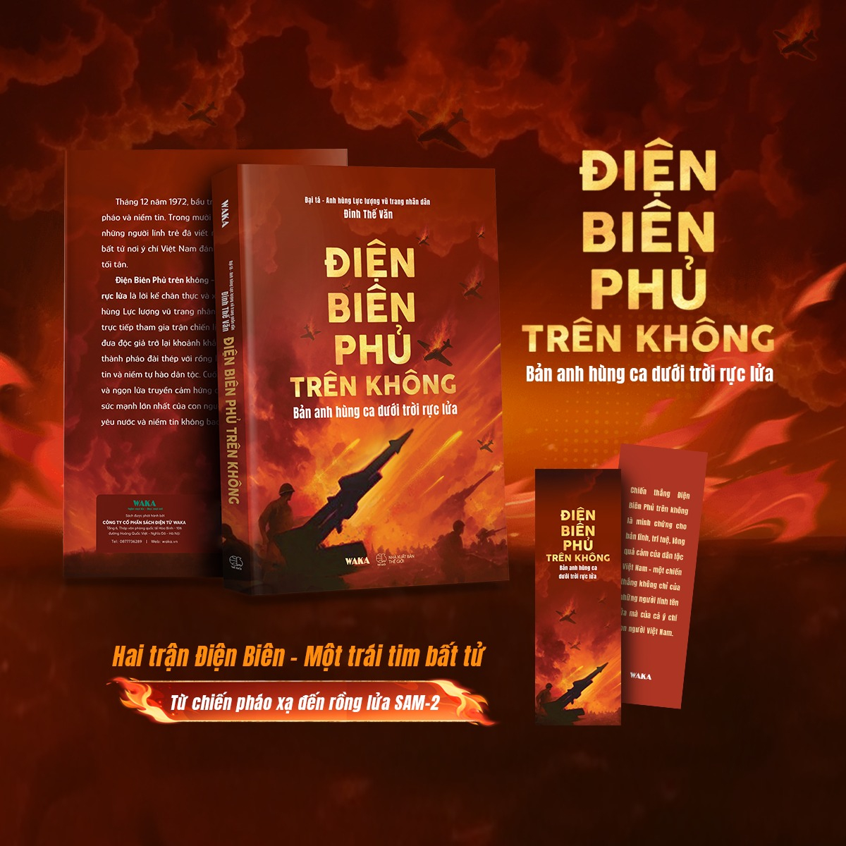 Điện Biên Phủ Trên Không - Bản Anh Hùng Ca Dưới Trời Rực Lửa - Tặng Kèm Standee - Quà Tặng Độc Quyền Fahasa - Ảnh 5
