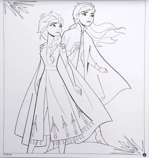 disney frozen 2 colouring & activity set - Ảnh 5