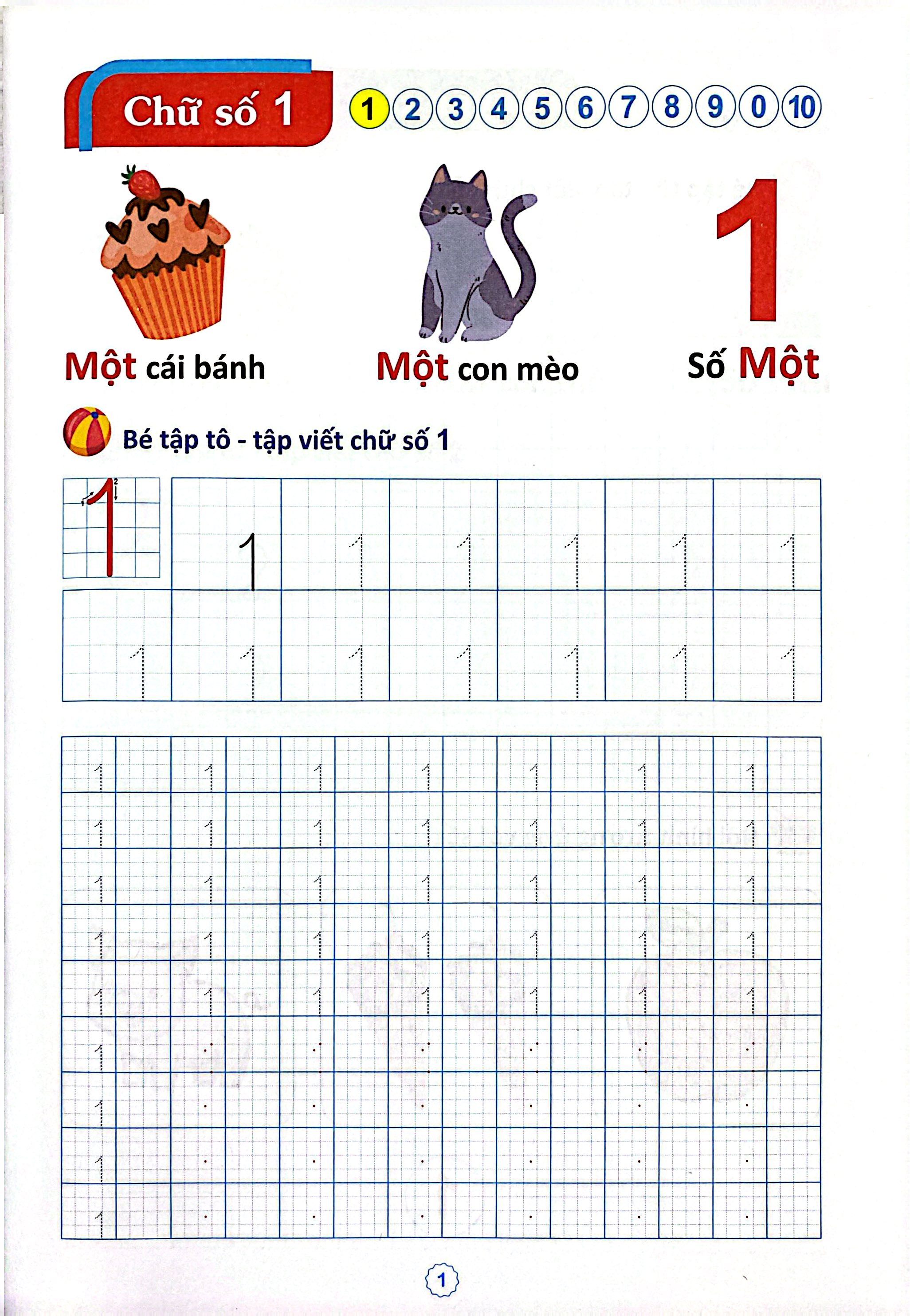 Em Vui Học - Chữ Số Và Phép Toán - Dành Cho Trẻ 5-6 Tuổi - Ảnh 3