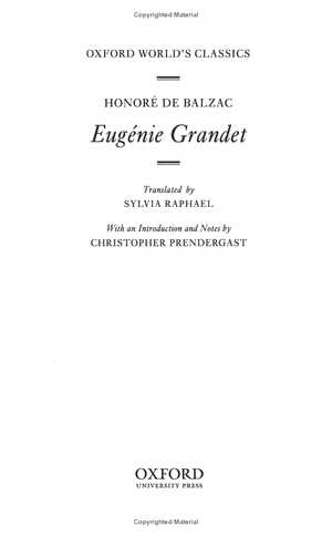 eugénie grandet (oxford world's classics) - Ảnh 5