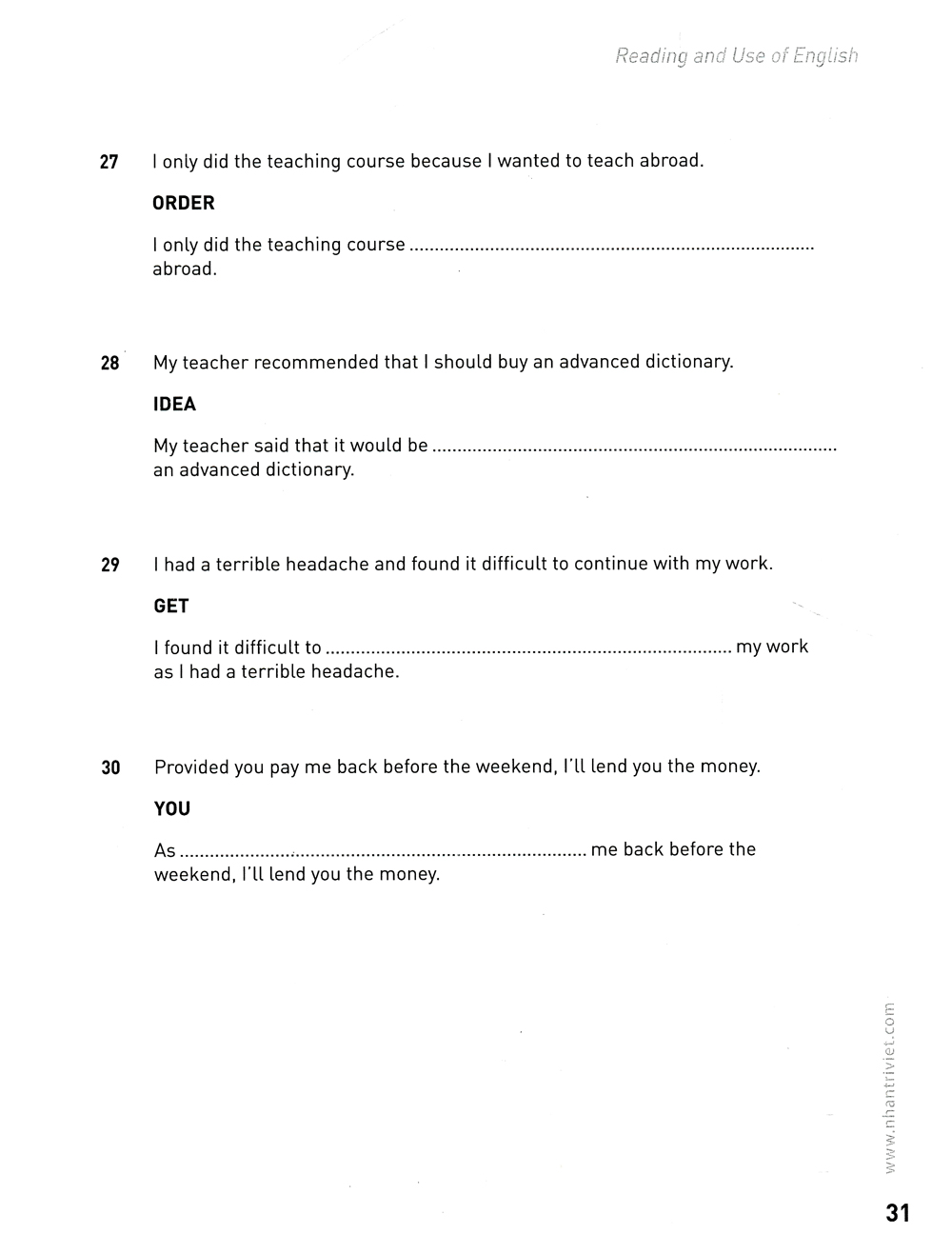 first four practice tests for cambridge english - first (tce+cd) - Ảnh 4