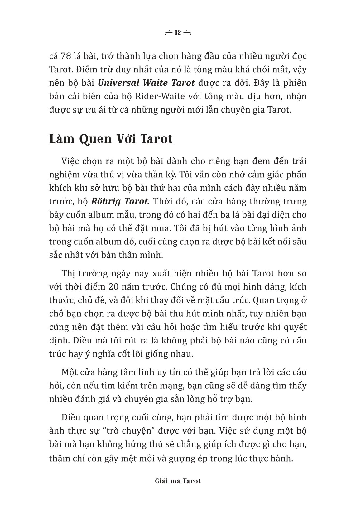 Giải Mã Tarot - Các Kỹ Thuật Đọc Bài Và Ứng Dụng Tarot Vào Khám Phá Bản Thân Và Định Hướng Cuộc Sống - Ảnh 13