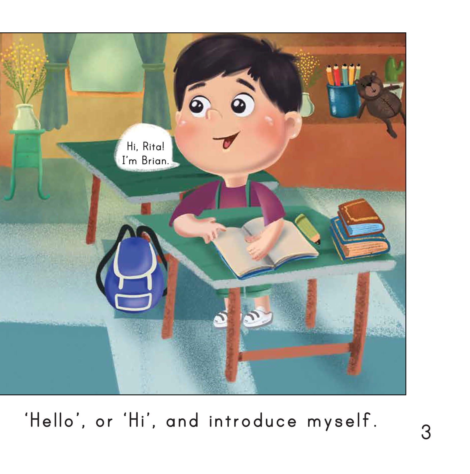 giỏi tiếng anh - vui ứng xử - being polite - greetings - Ảnh 3