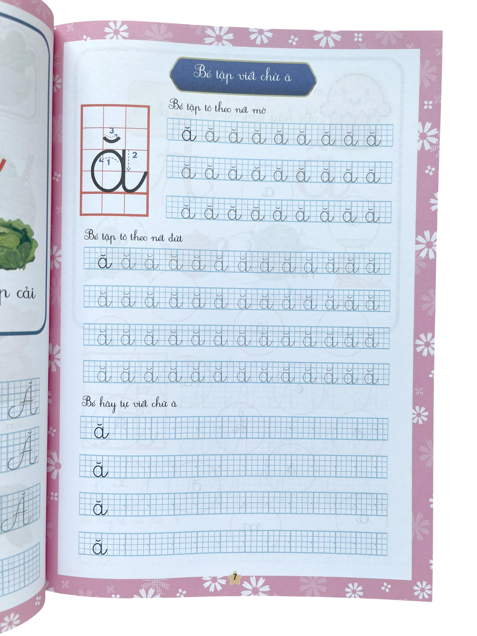 Hành Trang Giúp Bé Lên Tiểu Học Dễ Dàng - Luyện Viết Chữ Đẹp - Dành Cho Bé 3-7 Tuổi - Ảnh 7