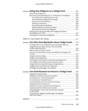 hedge funds for dummies 2nd edition - Ảnh 15
