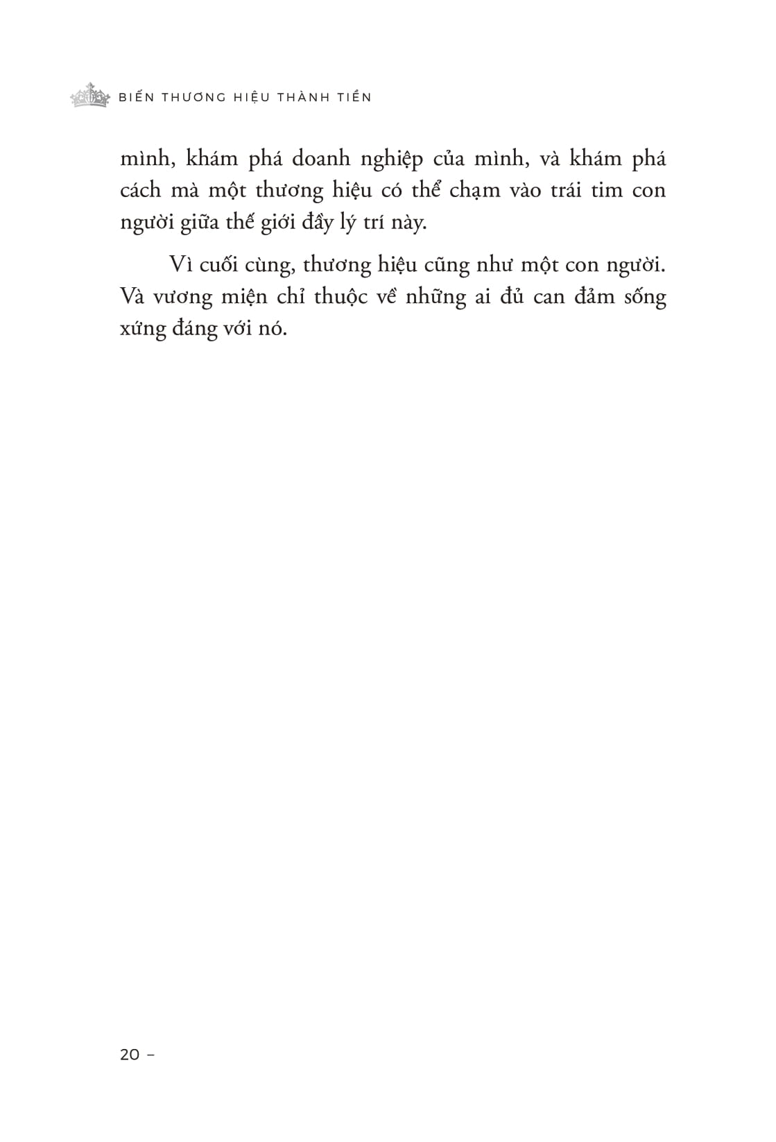 Hoa Hau Ngach - Book 1 - Bien Thuong Hieu Thanh Tien - Bi Quyet Chien Thang Moi Thi Truong - Ảnh 16