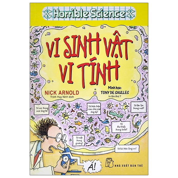 horrible science - vi sinh vật vi tính (tái bản 2021)