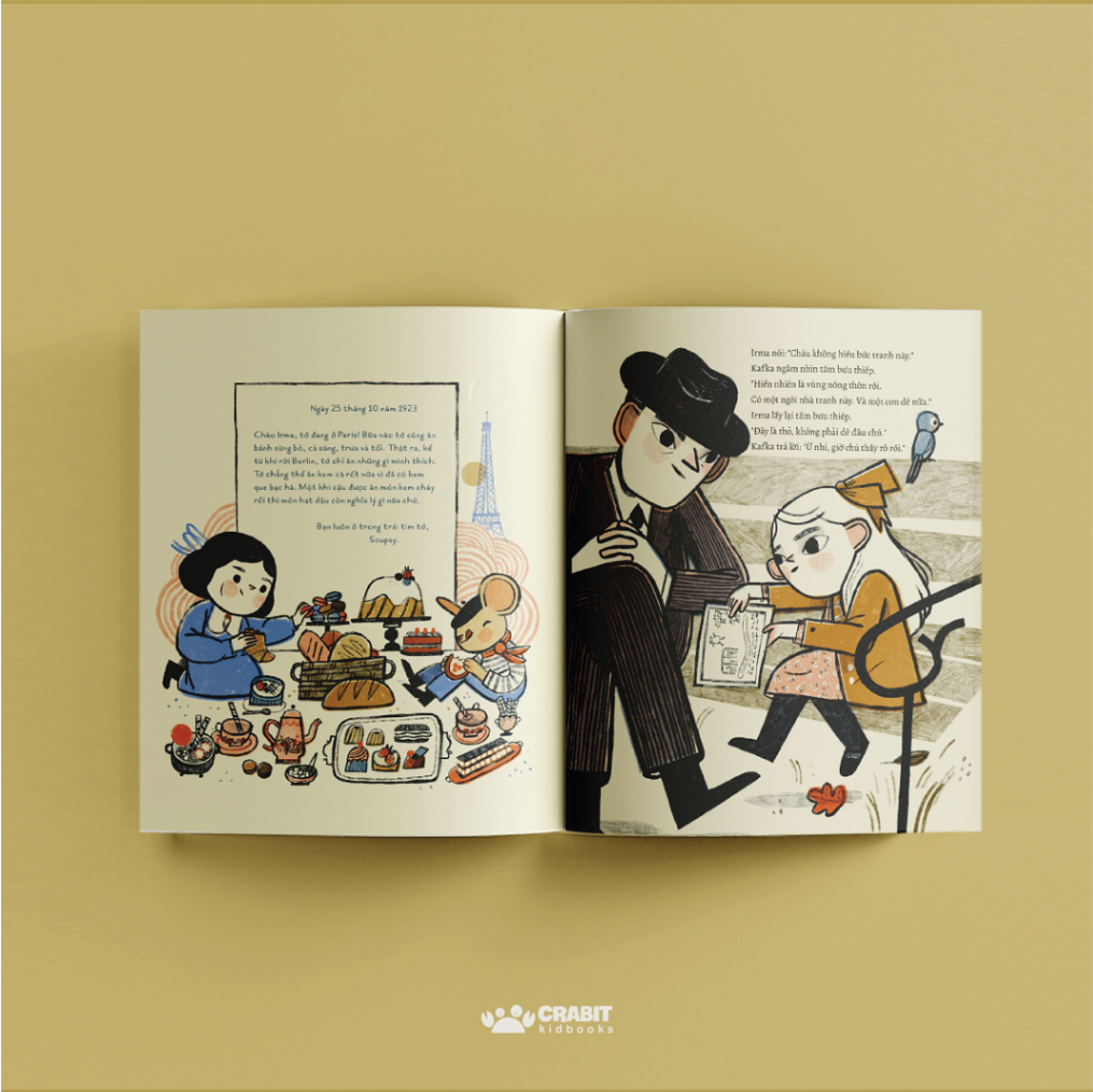 kafka và cô búp bê - bìa cứng - Ảnh 5