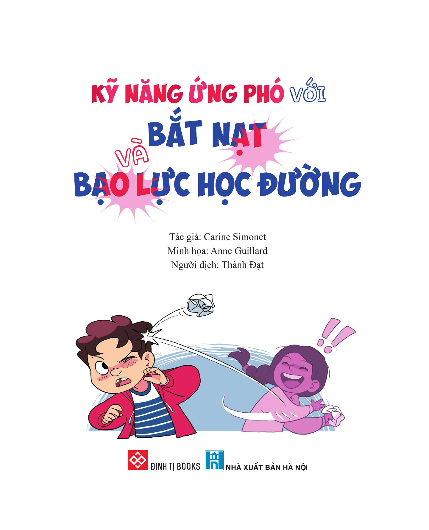 Kỹ Năng Ứng Phó Với Bắt Nạt Và Bạo Lực Học Đường - Ảnh 3