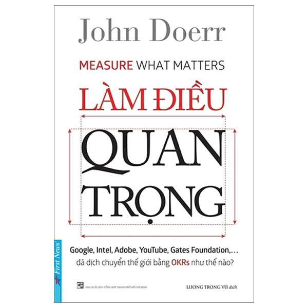 làm điều quan trọng (tái bản 2023)