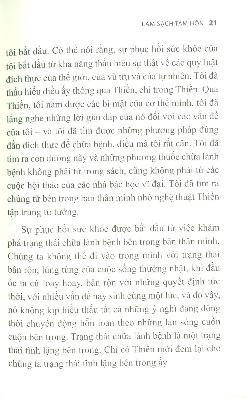 làm sạch tâm hồn - các bài tập thiền (tái bản 2024) - Ảnh 7