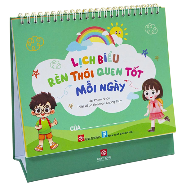 Lịch Biểu Rèn Thói Quen Tốt Mỗi Ngày