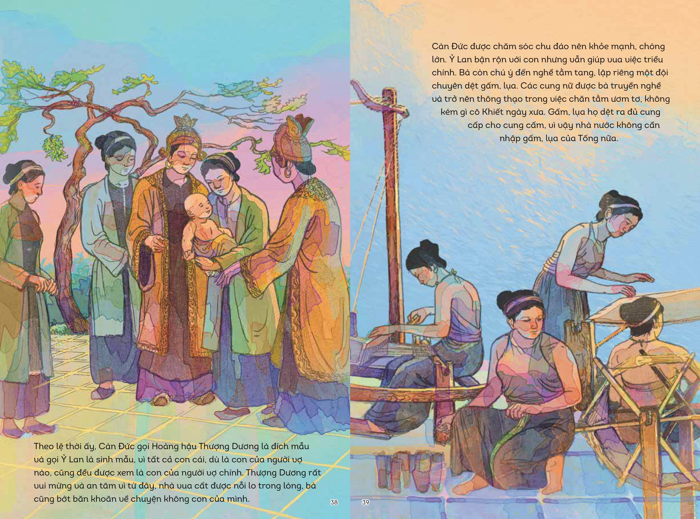 lịch sử việt nam bằng tranh - nguyên phi ỷ lan (bản màu) - Ảnh 7