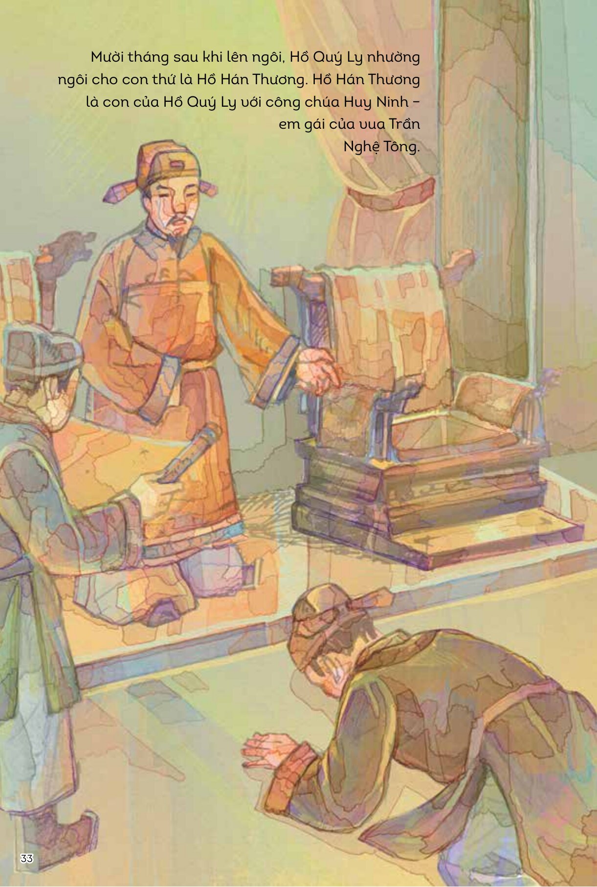 Lịch Sử Việt Nam Bằng Tranh - Những Cải Cách Của Hồ Quý Ly - Bản Màu - Ảnh 9
