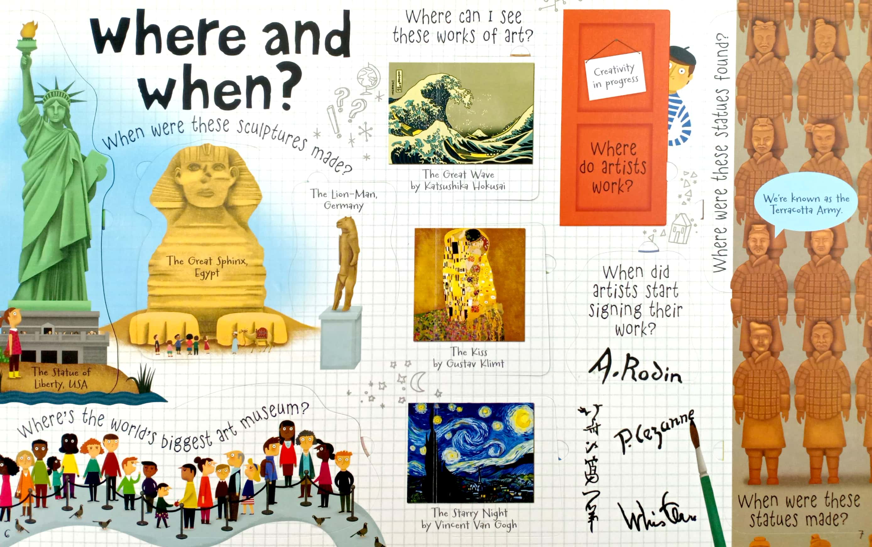 lift the flap questions & answers about art - Ảnh 7