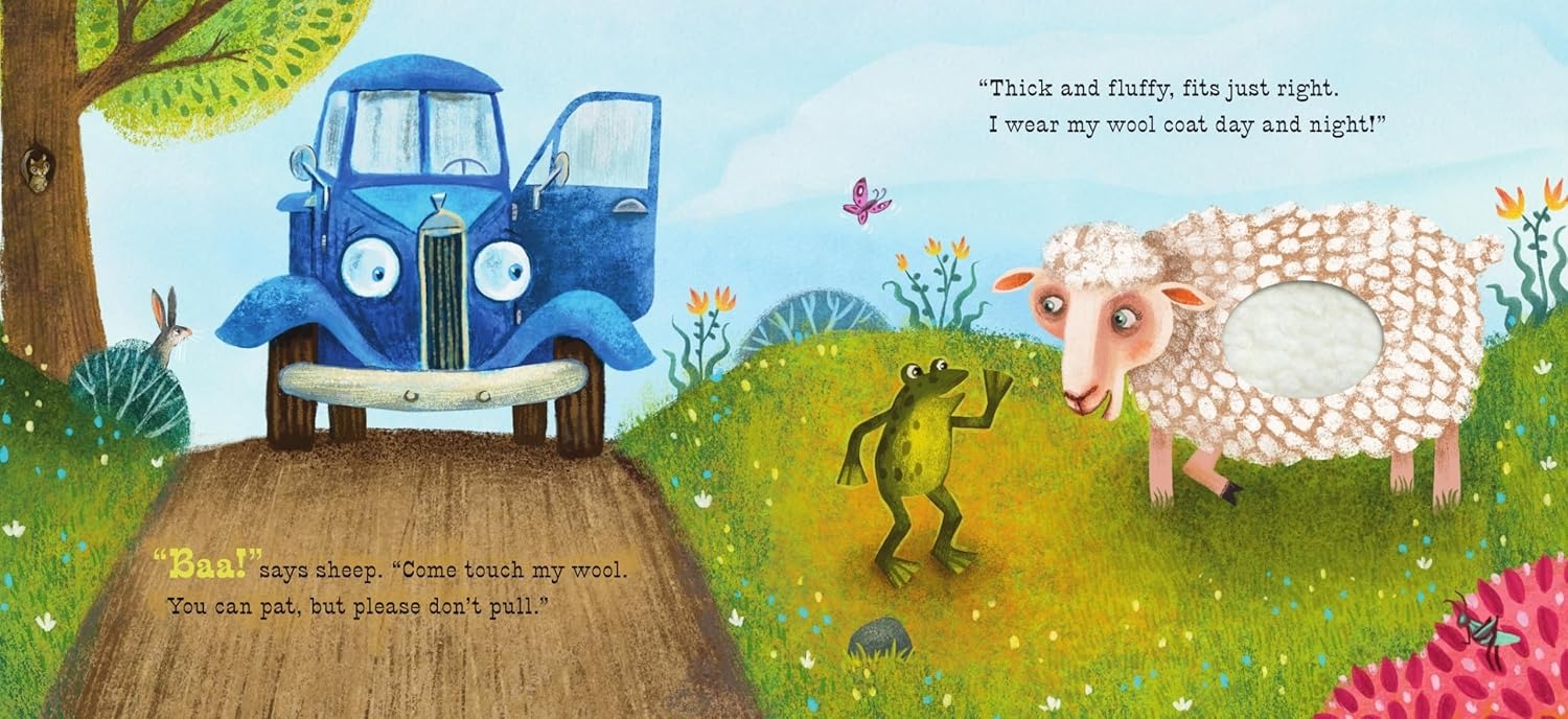 Little Blue Truck Feeling Happy - A Touch-And-Feel - Ảnh 4