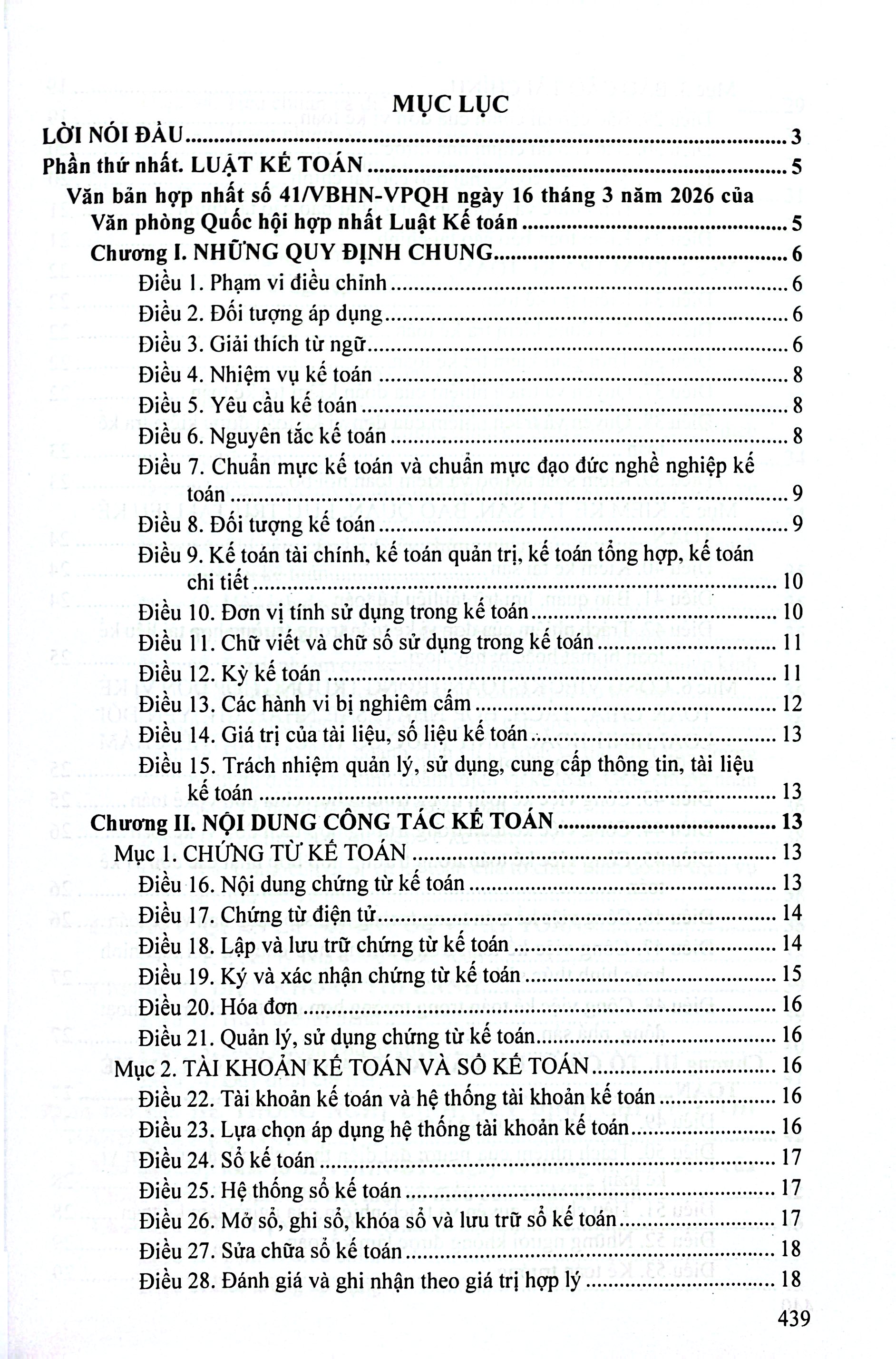 Luật Kế Toán Và Hệ Thống Các Văn Bản Quy Định Chi Tiết Thi Hành - Ảnh 3