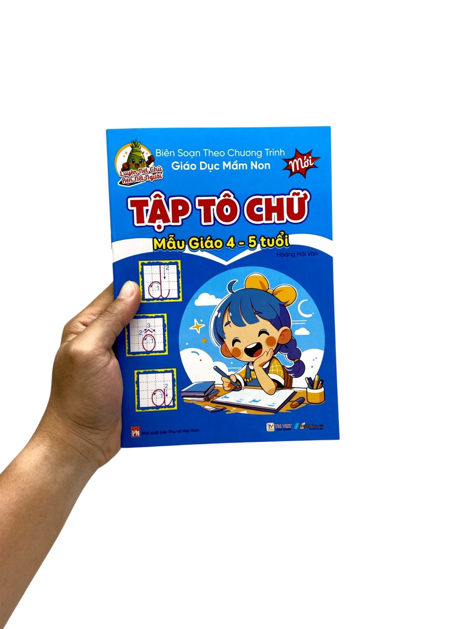 Luyện Nét Chữ Rèn Nét Người - Tập Tô Chữ Mẫu Giáo 4-5 Tuổi - Ảnh 7