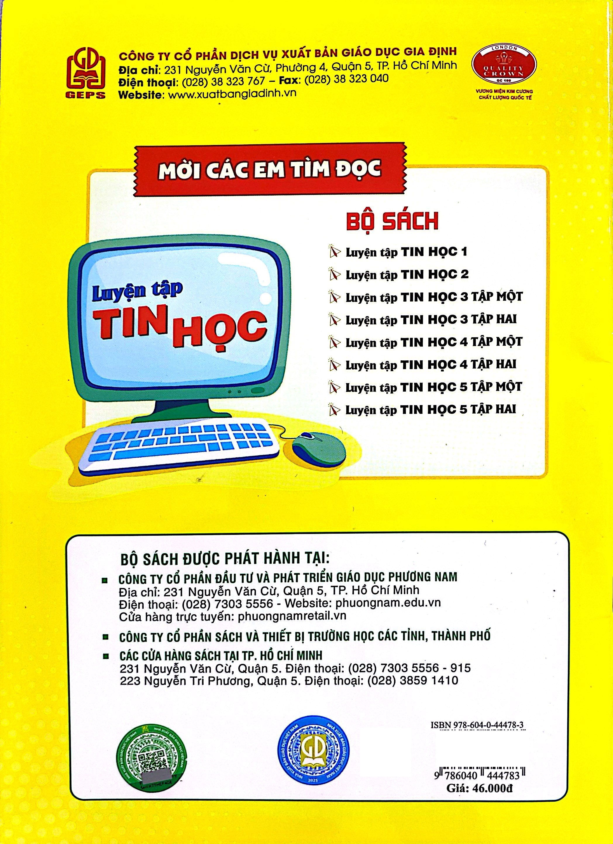 Luyện Tập Tin Học Lớp 1 (Theo Định Hướng Phát Triển Năng Lực) - Ảnh 10