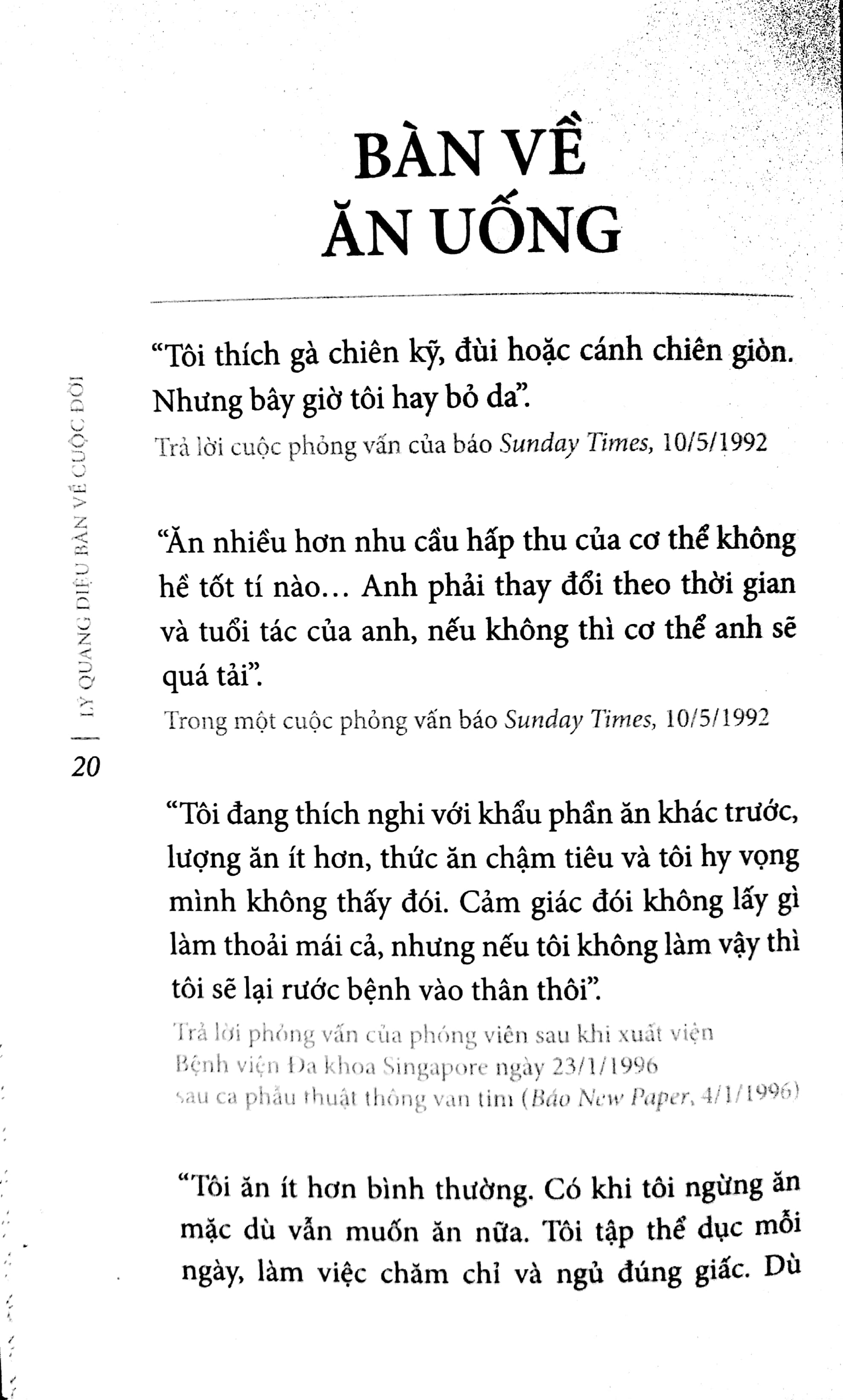 Lý Quang Diệu Bàn Về Cuộc Đời - Ảnh 9