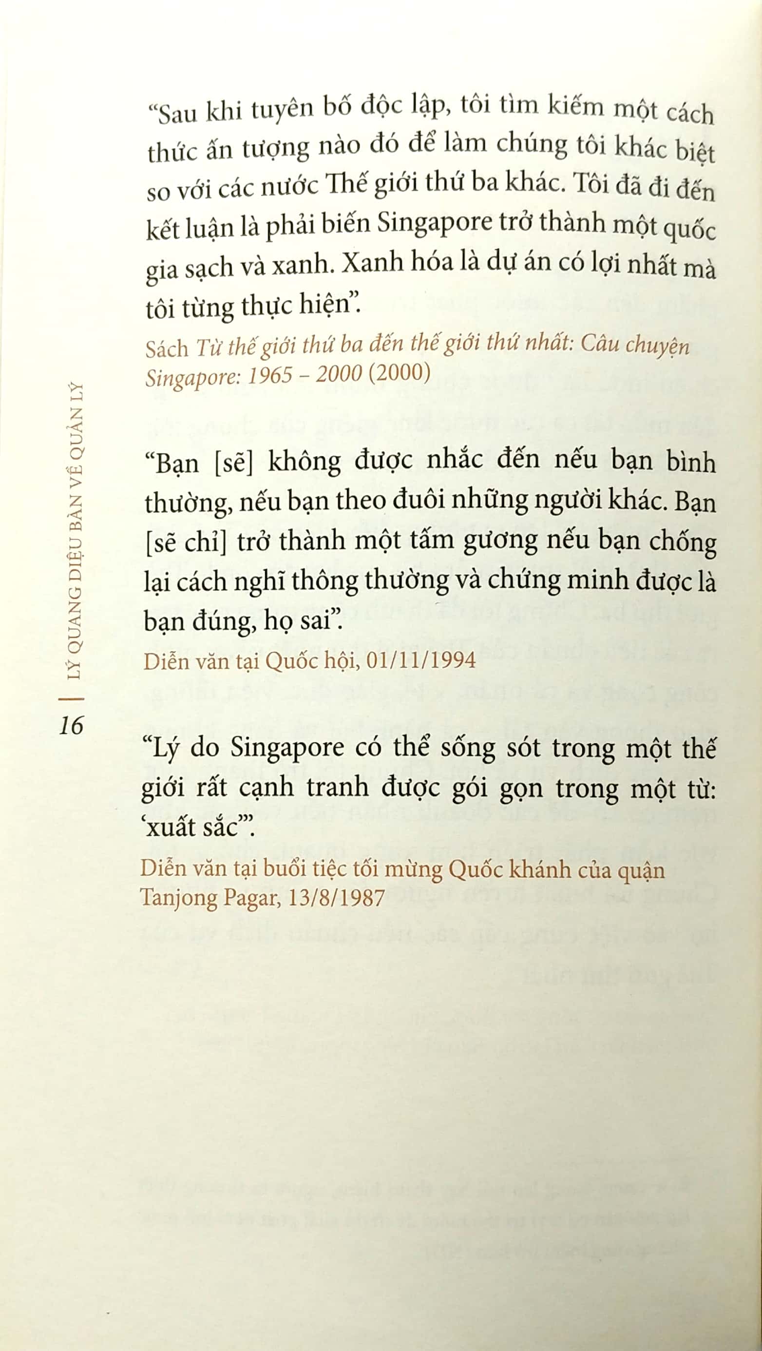 Lý Quang Diệu Bàn Về Quản Lý - Ảnh 6