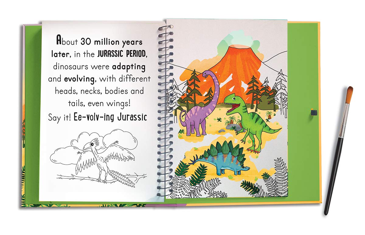 magic water colouring - scales and tails - dinosaurs - Ảnh 3