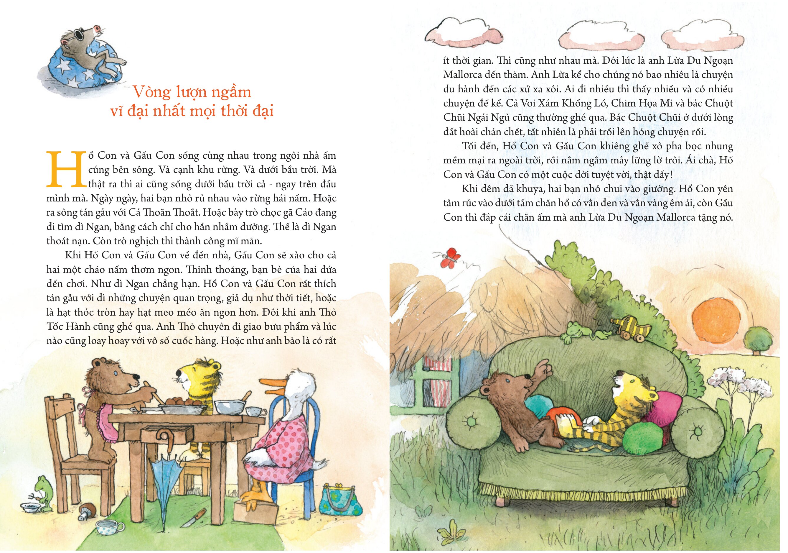Mãi Bên Nhau Bạn Nhé! - Tới Giờ Ngủ Rồi, Bạn Mình Ơi! - Truyện Kể Trước Giờ Ngủ Của Hổ Và Gấu - Ảnh 3