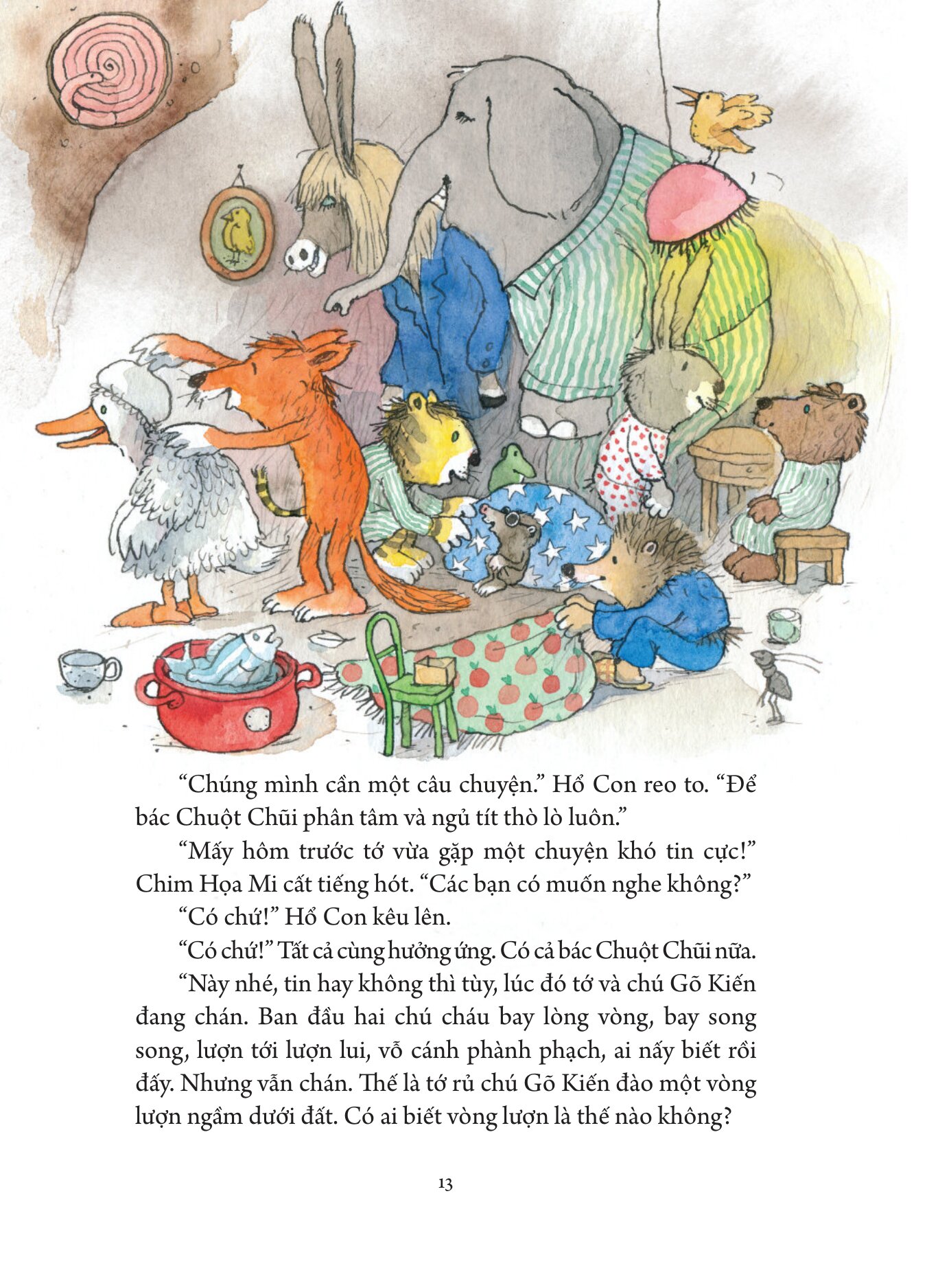 Mãi Bên Nhau Bạn Nhé! - Tới Giờ Ngủ Rồi, Bạn Mình Ơi! - Truyện Kể Trước Giờ Ngủ Của Hổ Và Gấu - Ảnh 5