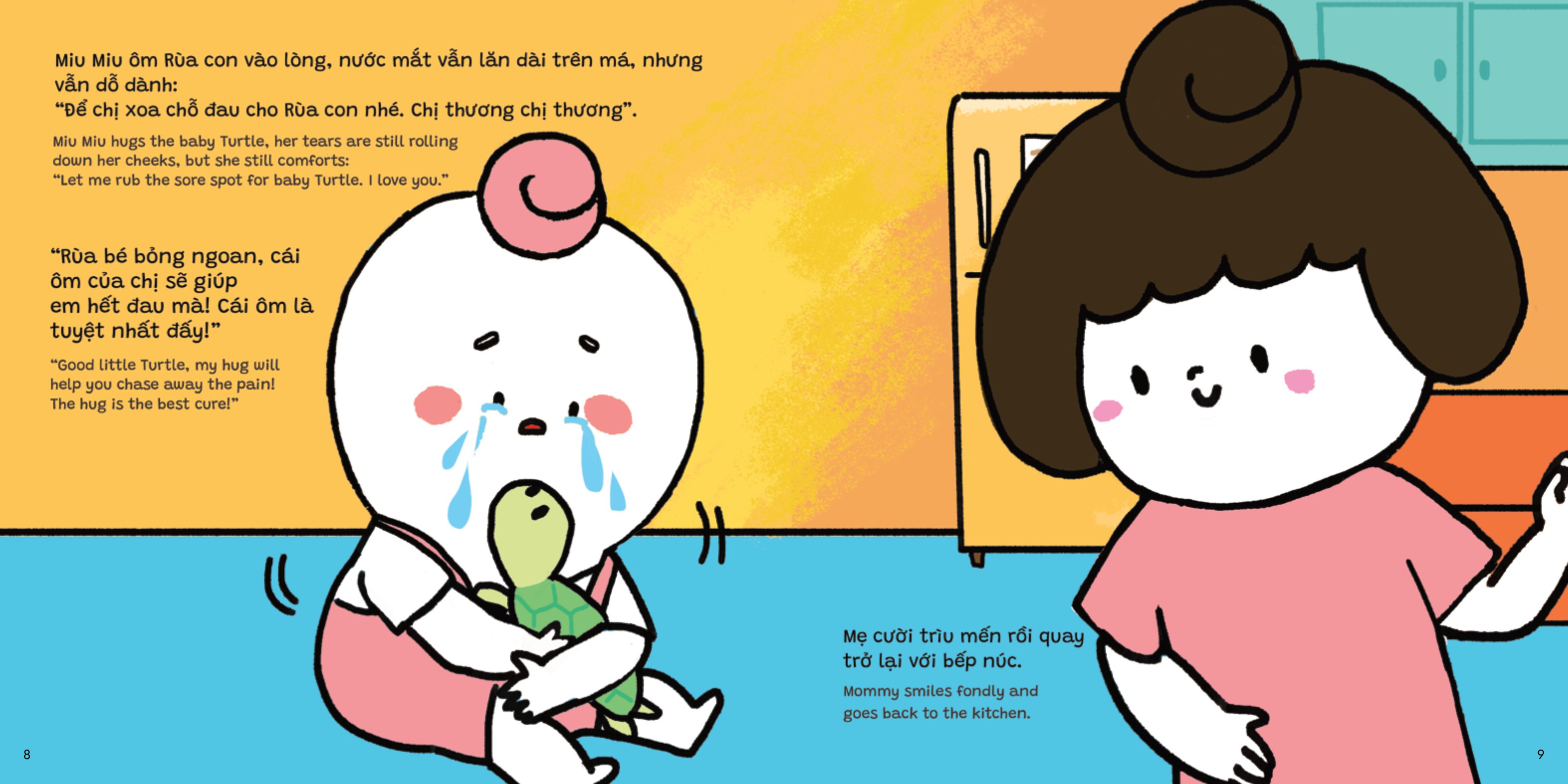 miu miu yêu mẹ - miu miu love mommy - cái ôm diệu kỳ của mẹ - mommy's magic hug - Ảnh 7