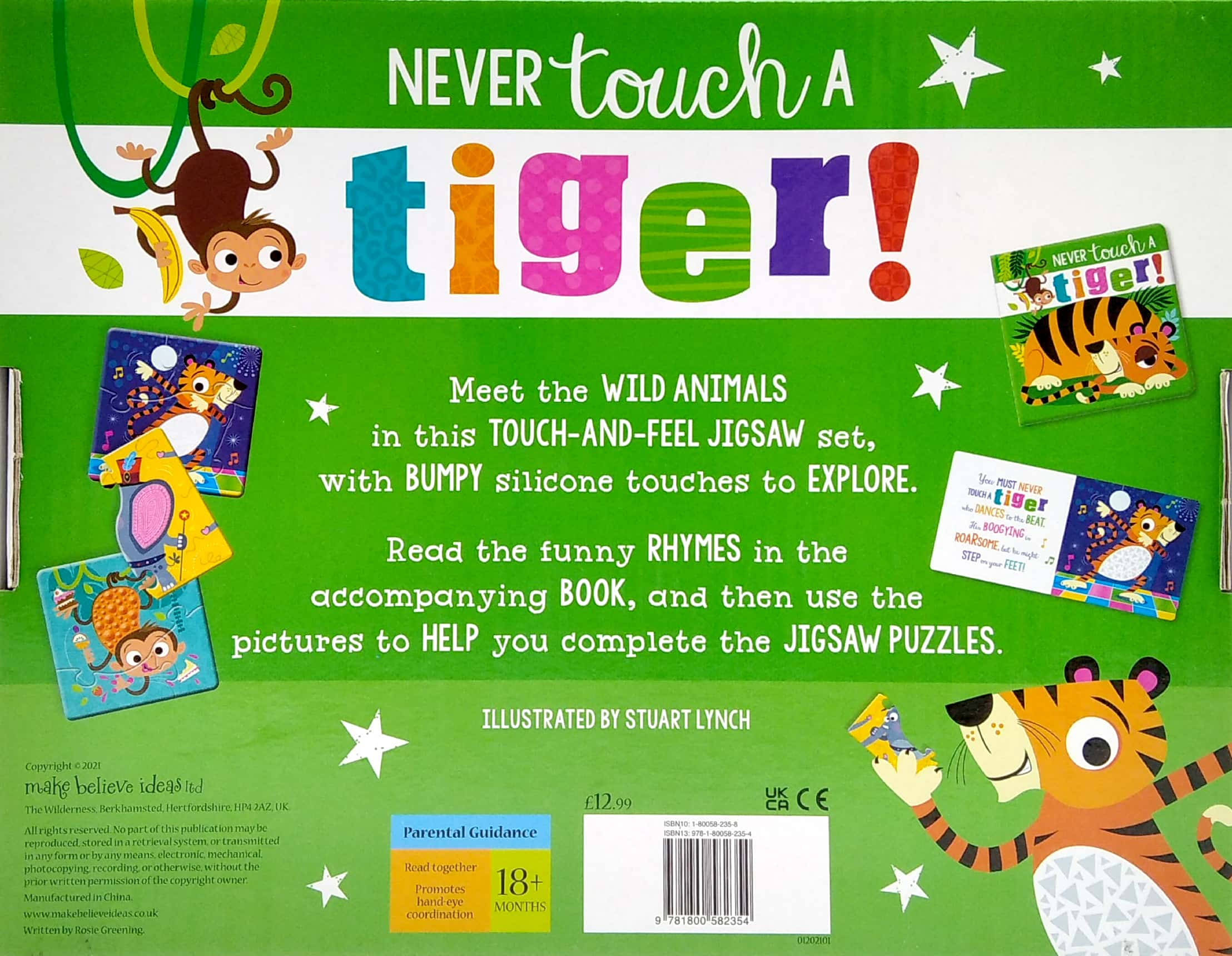 never touch a tiger! 3 jigsaw puzzles - Ảnh 16
