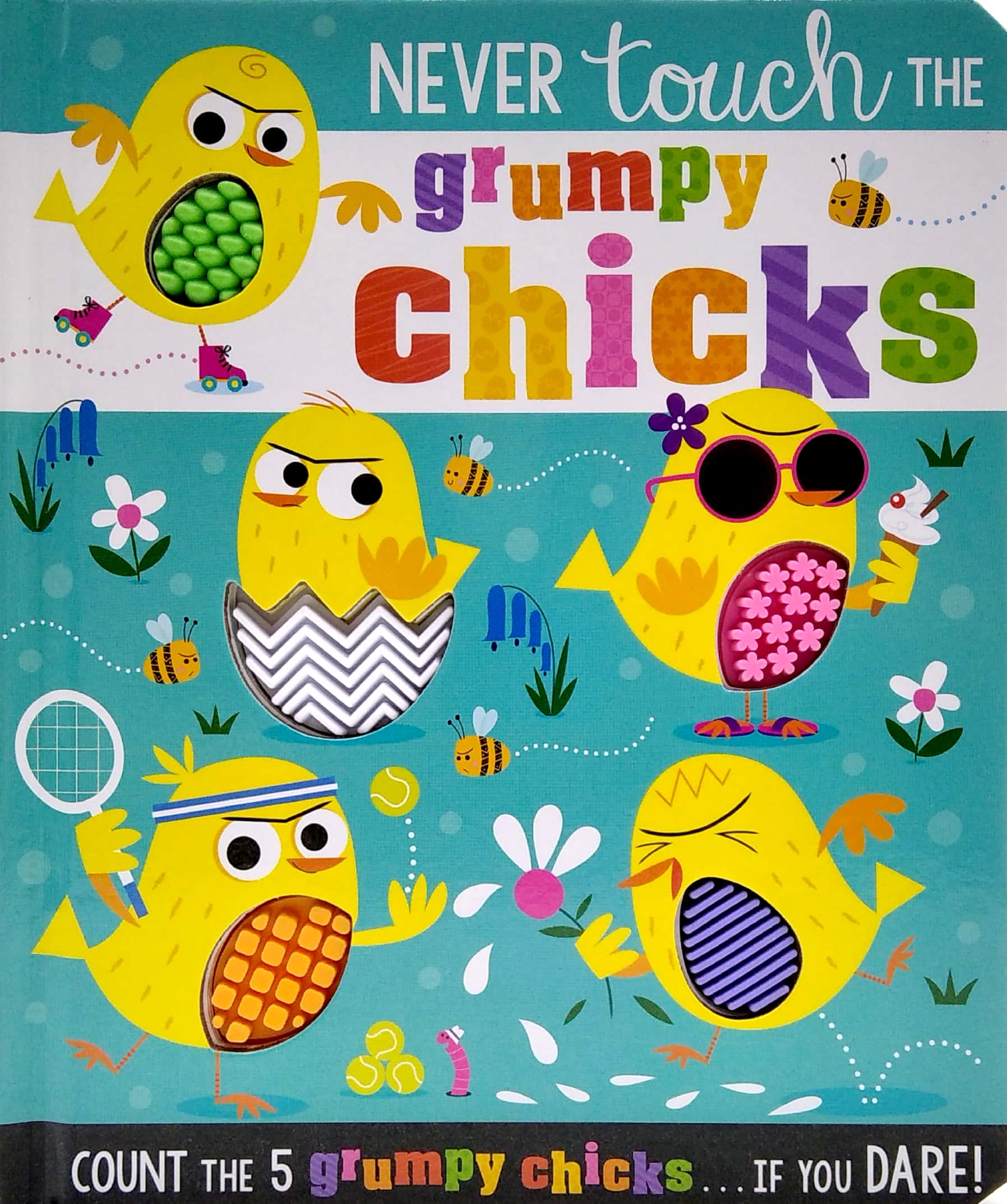 never touch the grumpy chicks - Ảnh 2